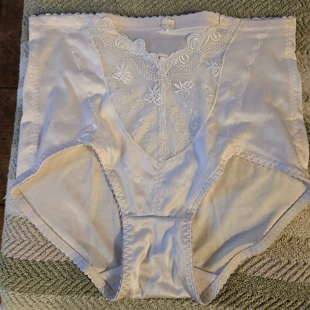 NWT XL Vintage Girdle Panty White
